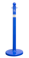 Handicap Safety Pole Stanchion