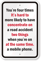 No Cell phone Sign