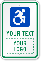 Custom Sign With Modified ISA Symbol