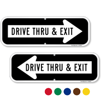 Drive Thru & Exit