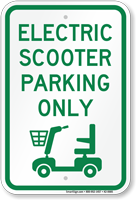 Electric Scooter Parking Only