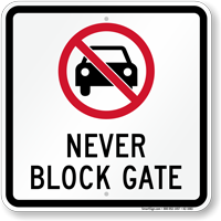 Never Block Gate