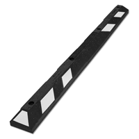 Parking Wheel Stop Reflective White Strips