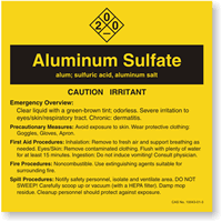 ANSI Chemical Label
