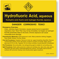 ANSI Chemical Label