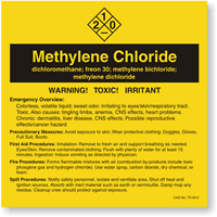 ANSI Chemical Label