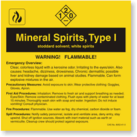 ANSI Chemical Label