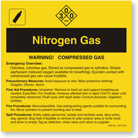 ANSI Chemical Label
