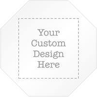 Stop Shaped Custom Template  Logo