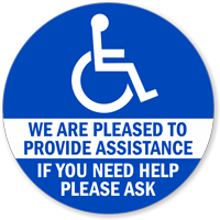 We Are Pleased To provide Assistance