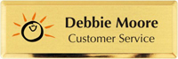 Personalized Metal Name Tag