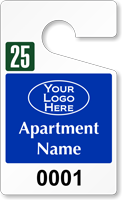 Plastic ToughTags™ for Apartment Parking Permits