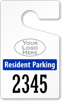 Plastic ToughTags™ for Apartment Parking Permits