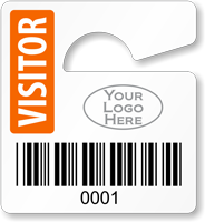Plastic ToughTags™ for Bar-Coded Parking Permits
