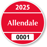 Parking Labels   Design CR3