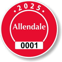 Parking Labels   Design CR7