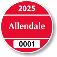 Parking Labels   Design CR8