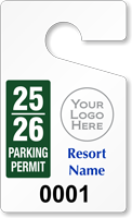 ToughTag™ for Club / Resort Parking Permits