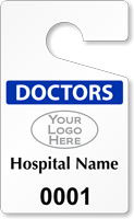 Plastic ToughTags™ for Doctors Parking Permits
