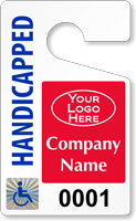 Plastic ToughTags™ for Handicapped Parking Permits