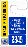 Plastic ToughTags™ for Handicapped Parking Permits