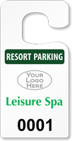 Plastic ToughTags™ Parking Permits, Jumbo
