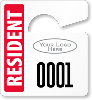 Plastic ToughTags™ Parking Permit Mini Template