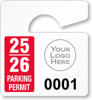 Plastic ToughTags™ Parking Permit Mini Template