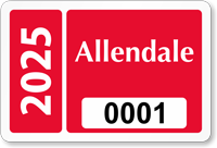 Parking Labels   Design LT11
