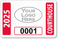 Parking Labels   Design LL6