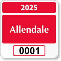 Parking Labels   Design SQ1