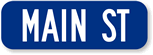 Personalized 'Civic' Street Sign with Suffix