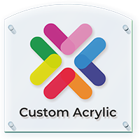 Full Color Custom ClearBoss Sign