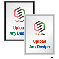 Custom BuyMax Upload Design LED Snap Frame Vertical Kit