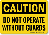 Caution Sign: