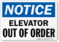 Notice  Sign