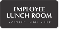 TactileTouch™ Sign with Braille