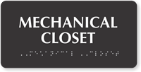 Tactile Touch Braille  Sign