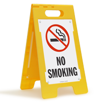 (W/Graphic) Fold Ups® Floor Sign