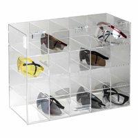 20 Goggle Holder Table Or Wall Mount With Door