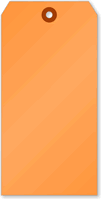 Fluorescent Orange Tags