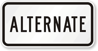 Route Marker Sign
