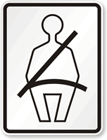 Buckle Up  Traffic Sign