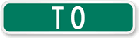 Route Marker Sign