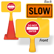 Do Not Enter Symbol ConeBoss Sign