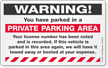 5" x 8" Removable Parking Violation Stickers