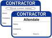 Make Own 1-Day Contractor Pass
