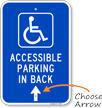 Accessible Handicap Parking Sign (With Graphic)
