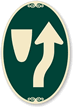 Beware of Curb Graphic Sign