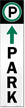 Park And Slow Double Sided Lotboss Reflective Label